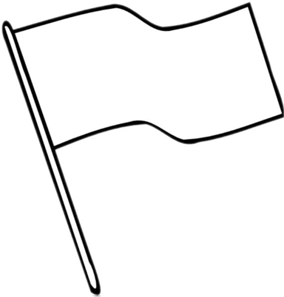 Флажок мультяшный