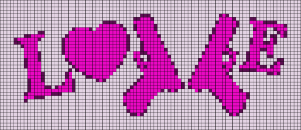 Схемы фенечек прямым плетением