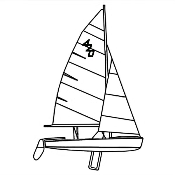 Парусный швертбот 420
