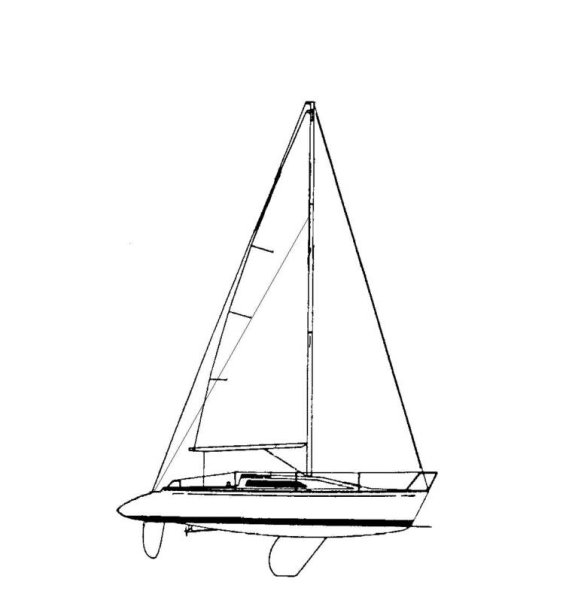 Зарисовки яхты