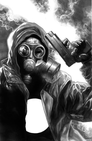 Сталкер противогаз радиация