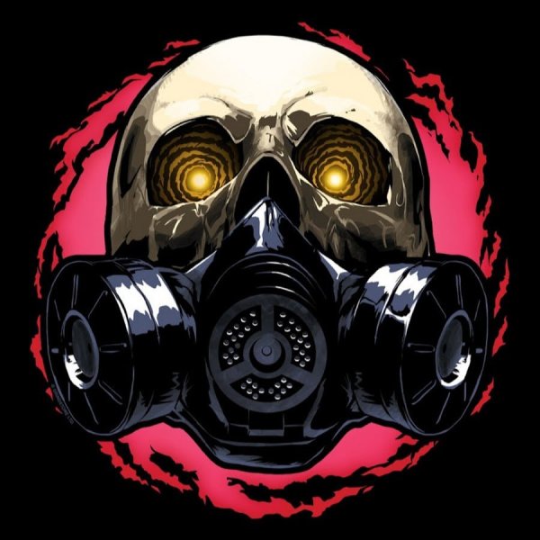 Противогаз арт карандашом