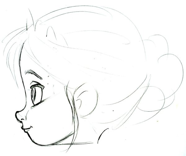 Лицо для срисовки