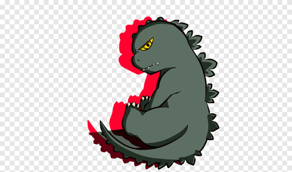 Рисунки Годзилла Чиби