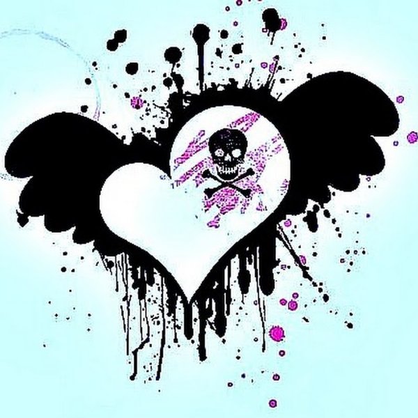 Наклейки эмо стиль