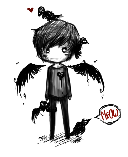 Чиби эмо для рисования