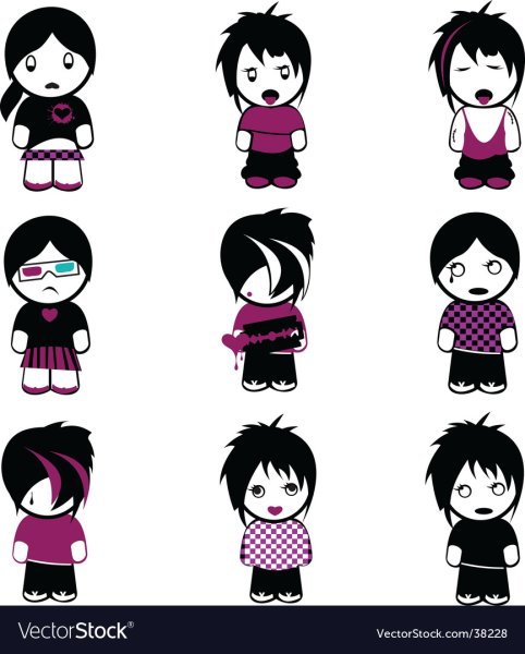 Эмо рисунки