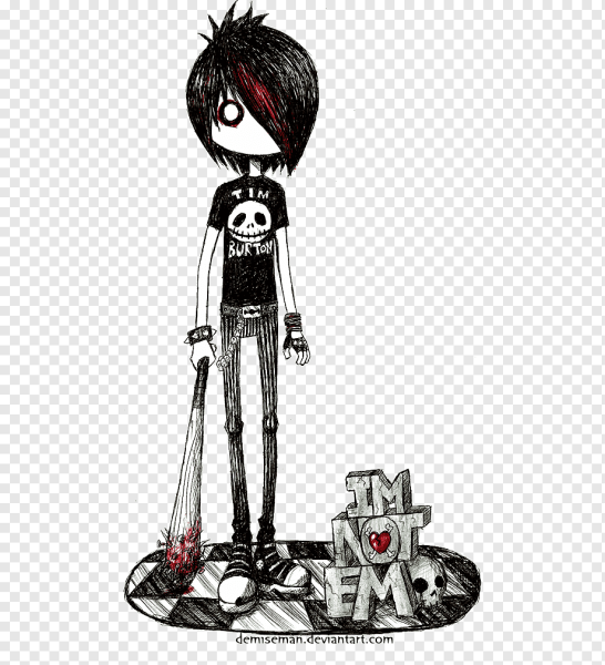 Рисунки в стиле эмо