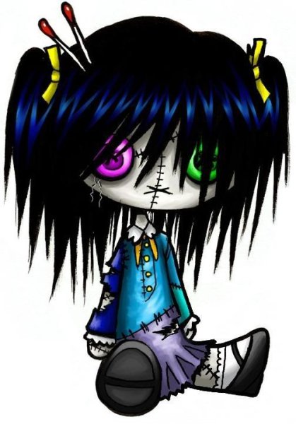 Кукла вуду аниме