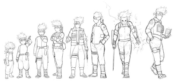 Какаси Хатакэ референс