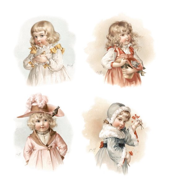 Младенец акварель