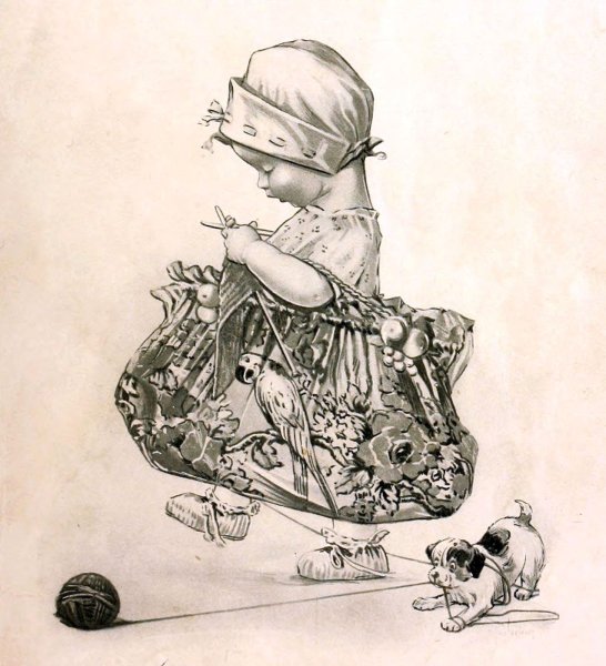 Ретро открытки с детьми