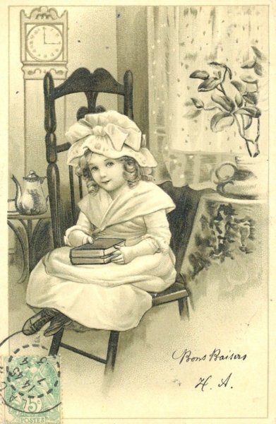 Старинные изображения детей