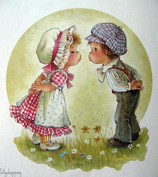 Летние открытки ретро