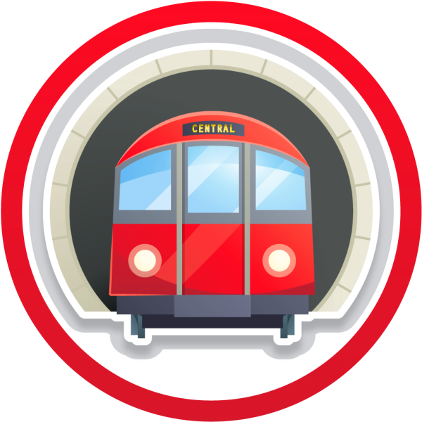 Метро рисунок