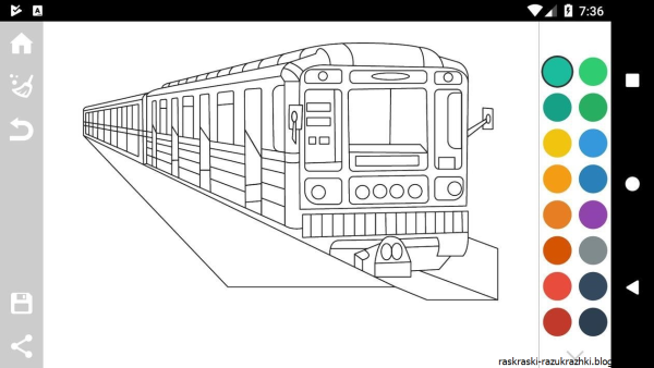 Метро картинки для детей
