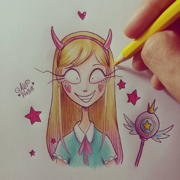 Стар против сил зла в стиле Тима Бертона