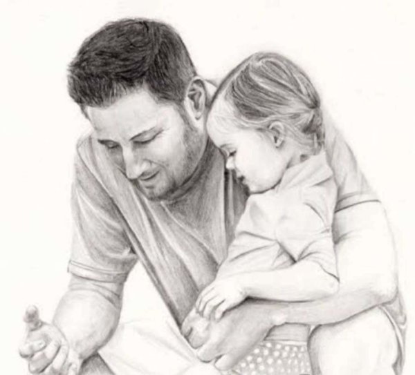 Рисунок для папы