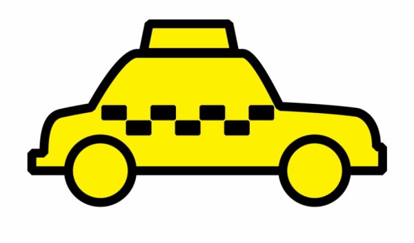 Такси рисунок