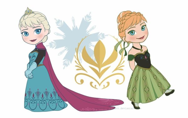 Elsa Дисней в детстве