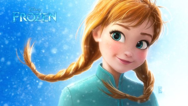 Маленькая принцесса Дисней Анна