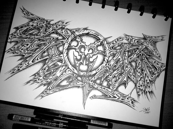 Красивые рисунки в тетради