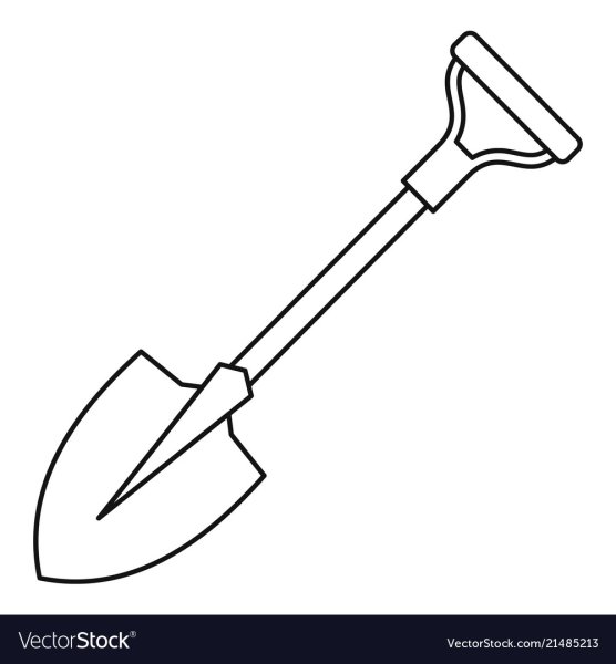 Раскраска лопата