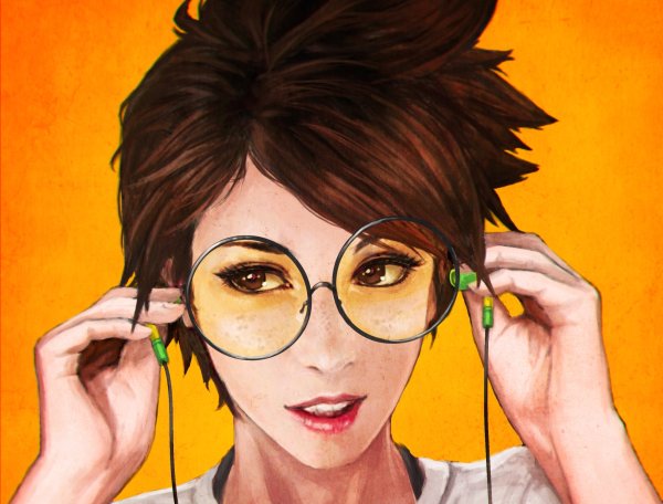 Лена Окстон Overwatch