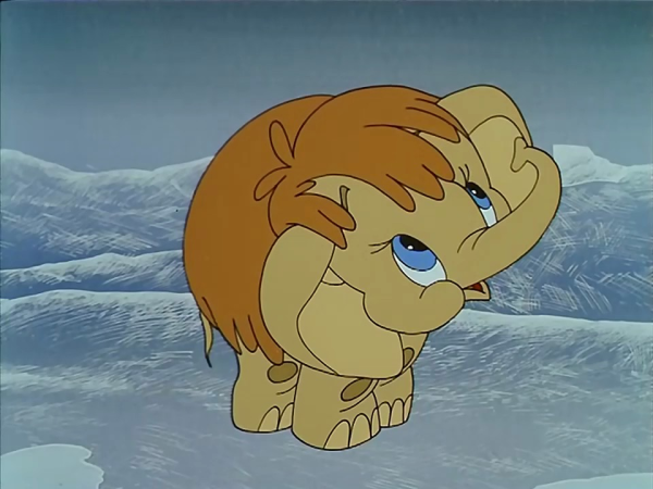 Рисунок мамонтенка