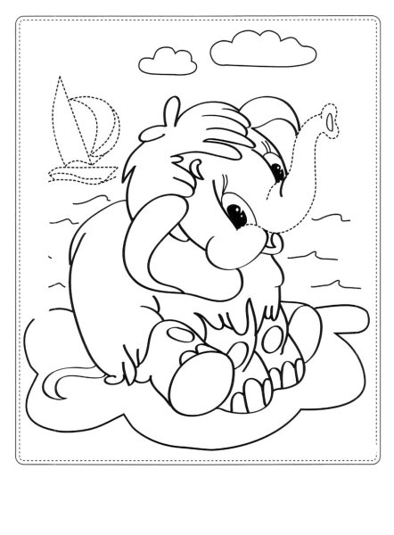 Мультфильм про мамонтенка