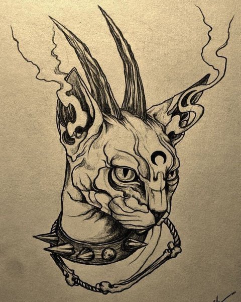 Сатана карандашом