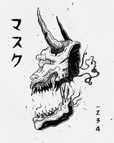 Тату ангел и демон эскизы