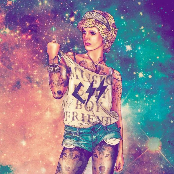 Инди КИД хиппи живопись