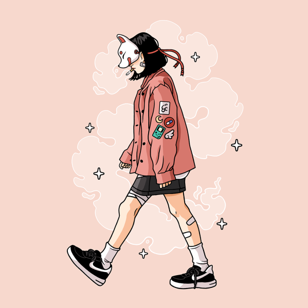 Рисунки в стиле инди КИД