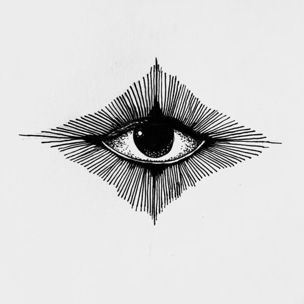 Глаза на белом фоне