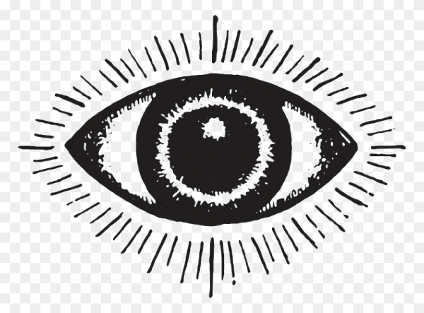 Глаза без фона