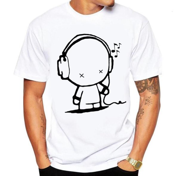 Прикольный принт на футболку