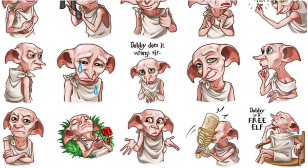 Добби стикер