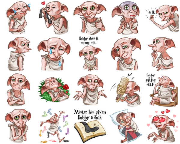 Наклейка Добби