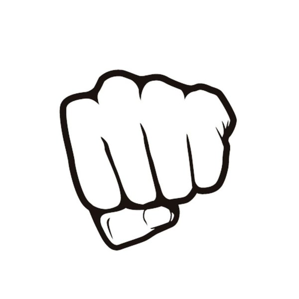 Маленький кулак рисунок
