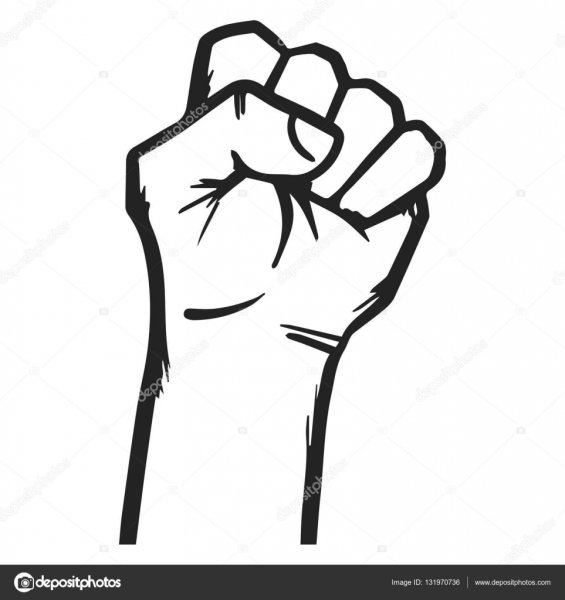 Кулак с боку