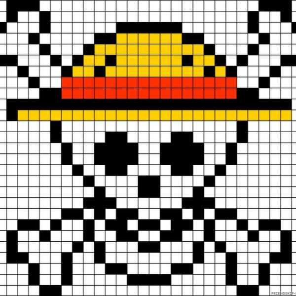 Крутые рисунки по клеточкам