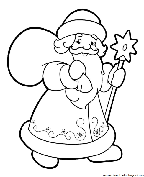 Новогодние персонажи вектор