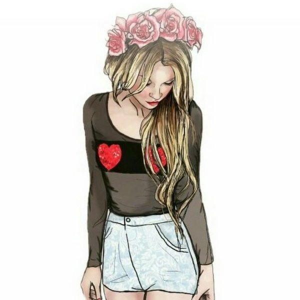 Фэшн иллюстрация в стиле Кэжуал