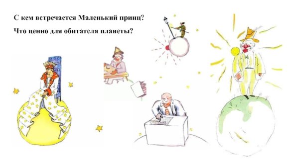 Экзюпери маленький принц Планета