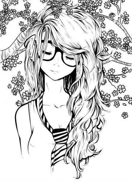 Крутые раскраски для девочек