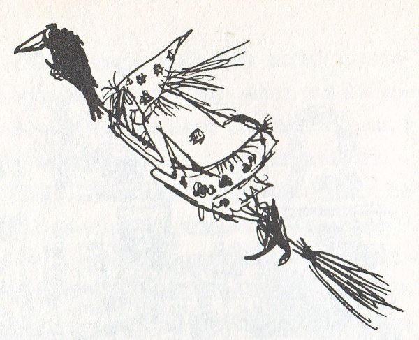 Маленькая баба Яга Пройслер раскраска