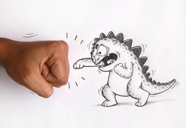 Маленькие страшные рисунки