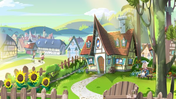 Сказочная деревня