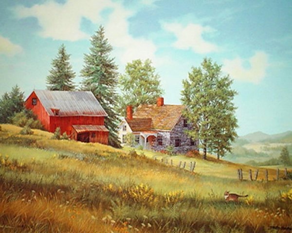 Художник Фред Сван картины